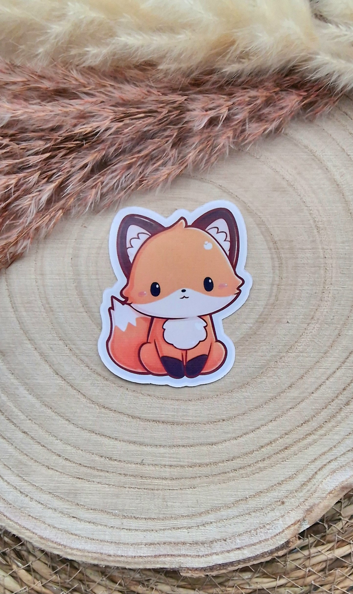 Sticker " Kawaii Fuchs "– Handmade