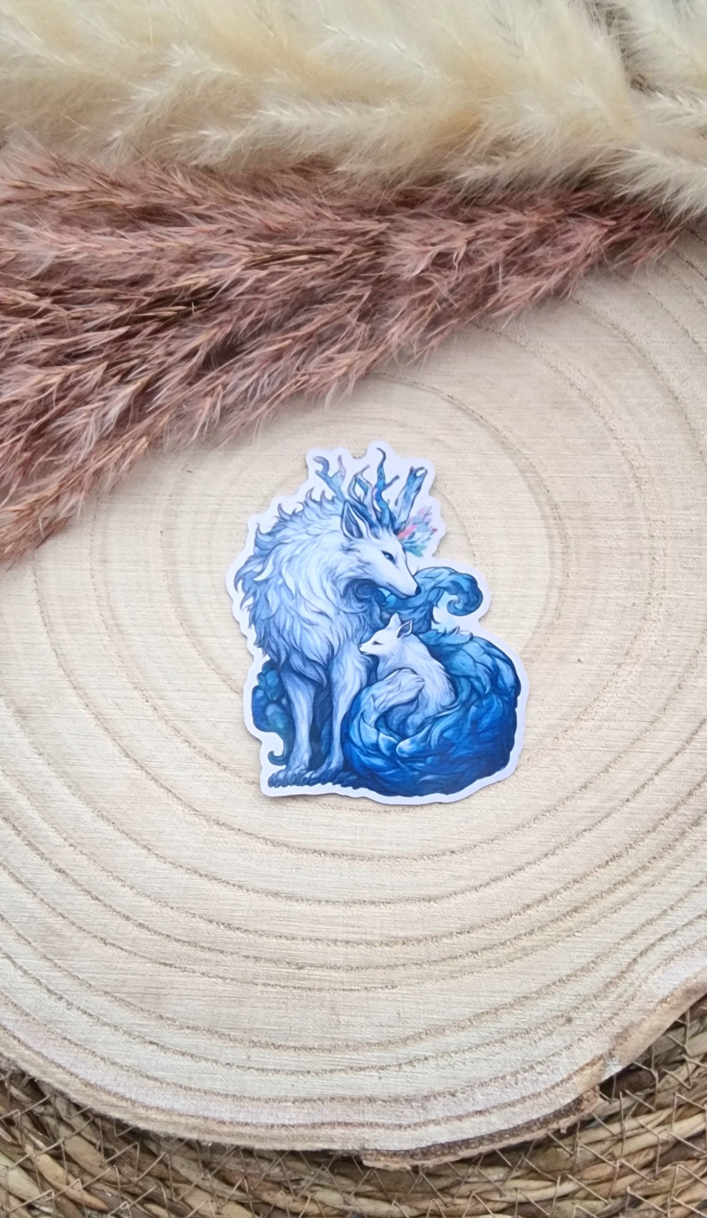 Sticker " Mystic Fox"– Handmade