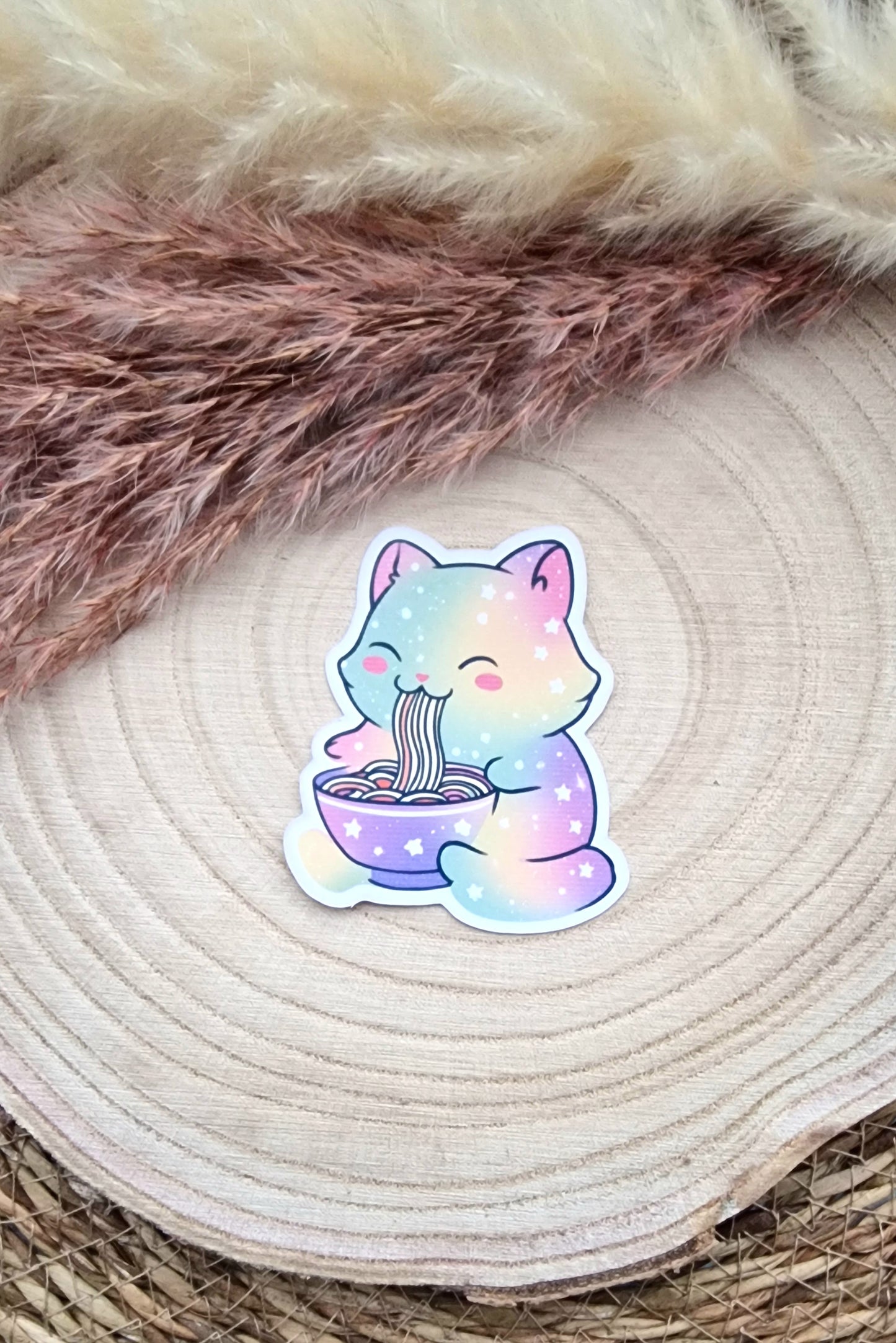 Sticker " Galaxy Cat "– Handmade