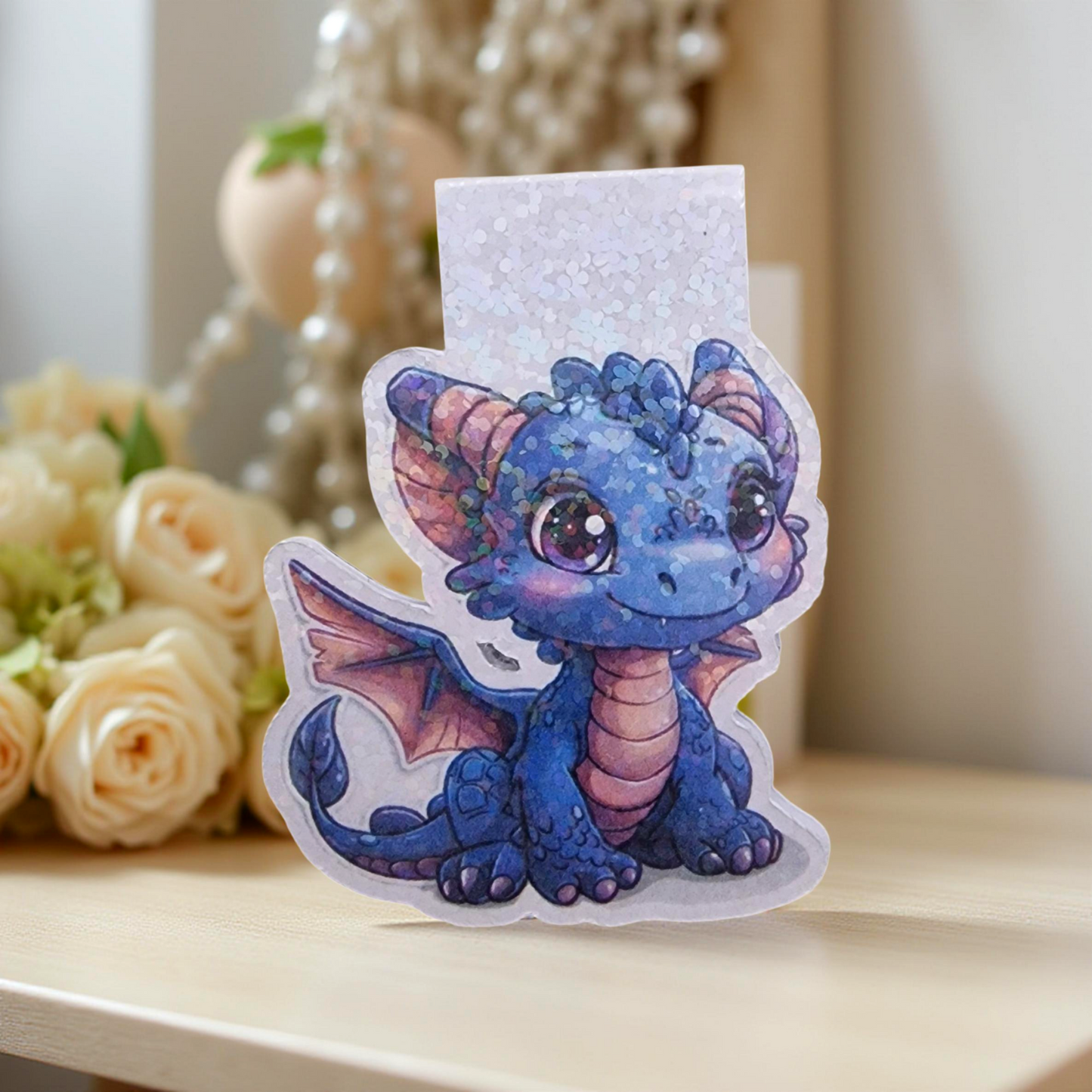 Magnetisches Lesezeichen "Drache"