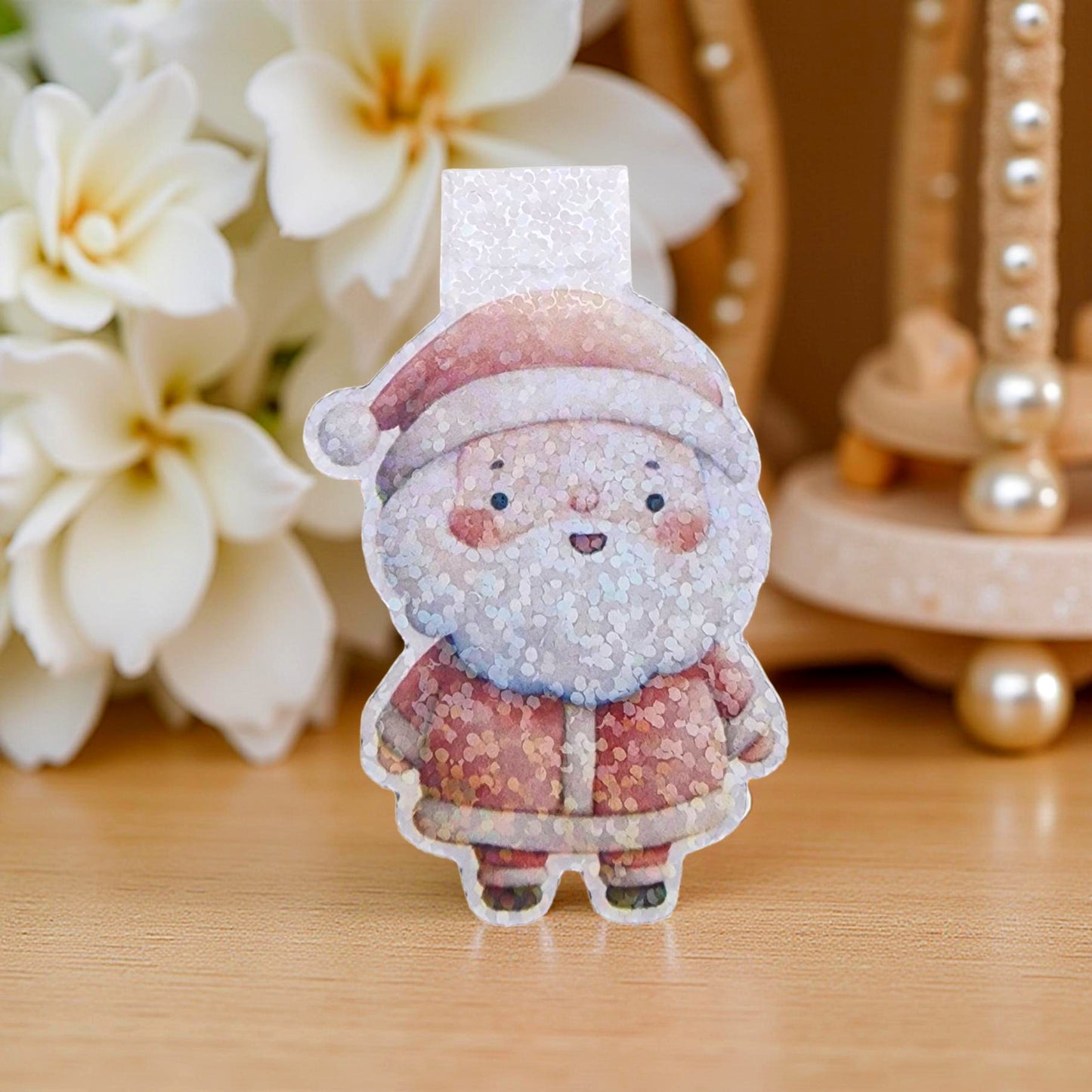 Magnetisches Lesezeichen "Weihnachtsmann"