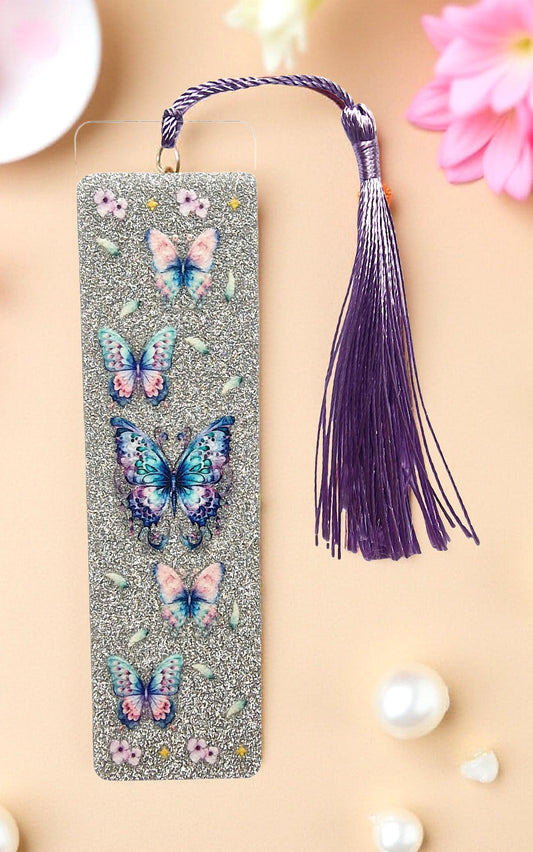 Acryl-Lesezeichen „Schmetterling“ – Handgemacht