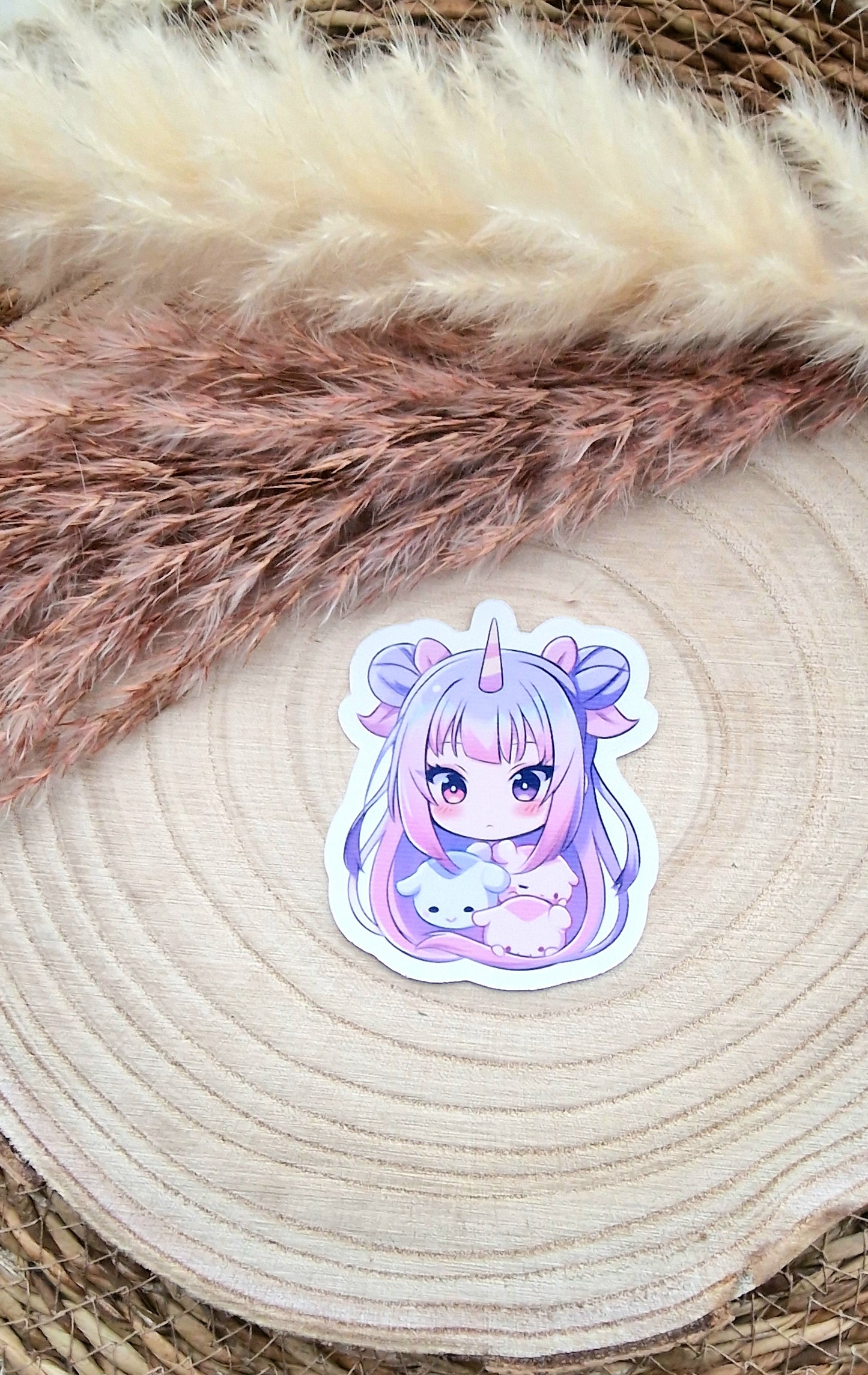Sticker "Unicorn Girl"– Handmade