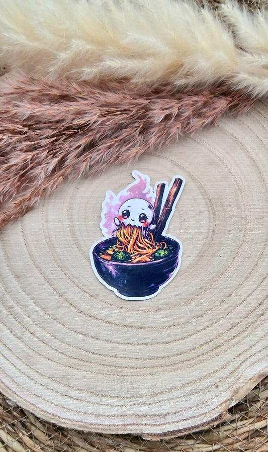 Sticker " Ghosty Noodles "– Handmade