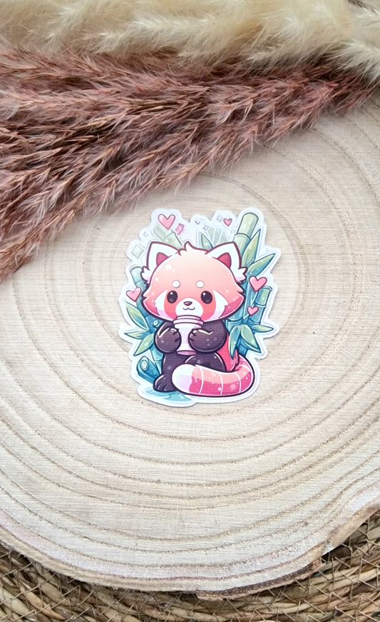 Sticker "Red Panada"– Handmade