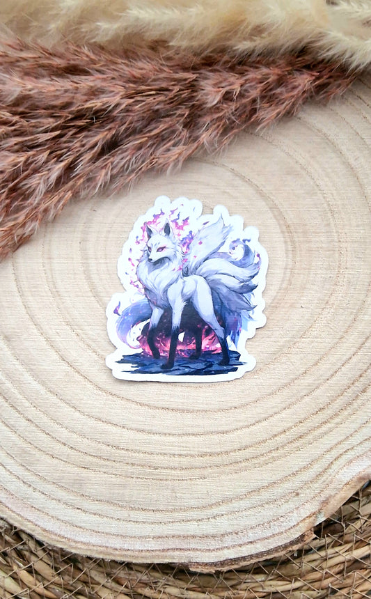 Sticker " Mondfuchs"– Handmade