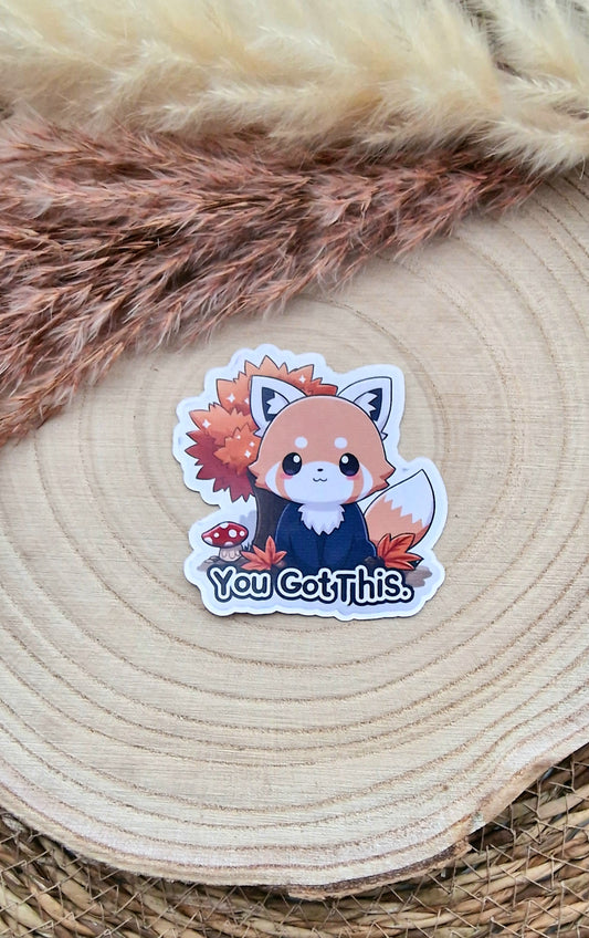 Sticker "You Got This"– Handmade