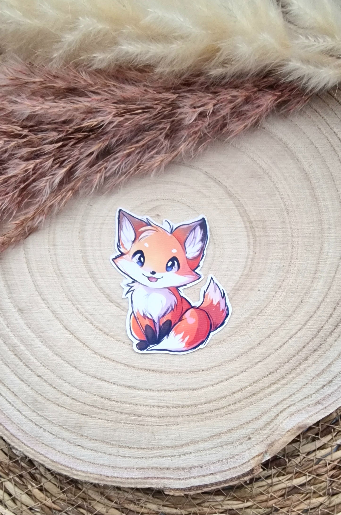 Sticker " Little Fox "– Handmade