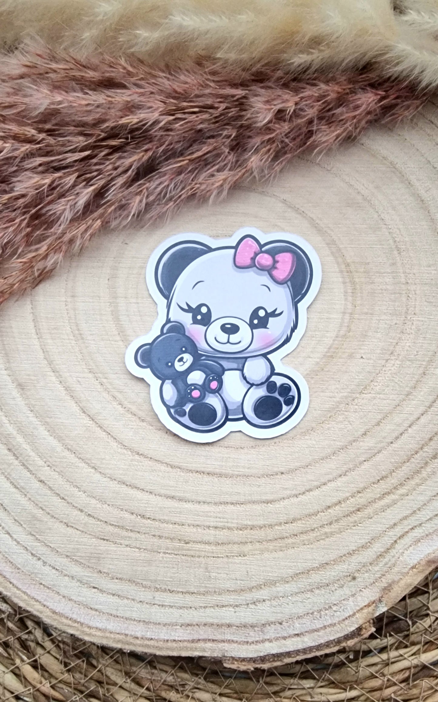 Sticker " Sweet Teddy "– Handmade