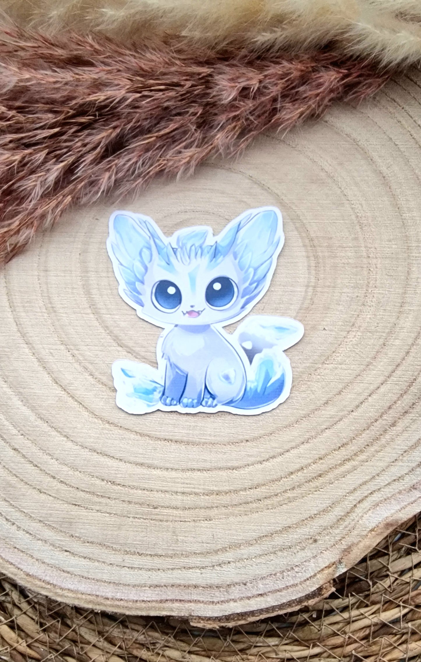 Sticker " Kristall Fuchs"– Handmade