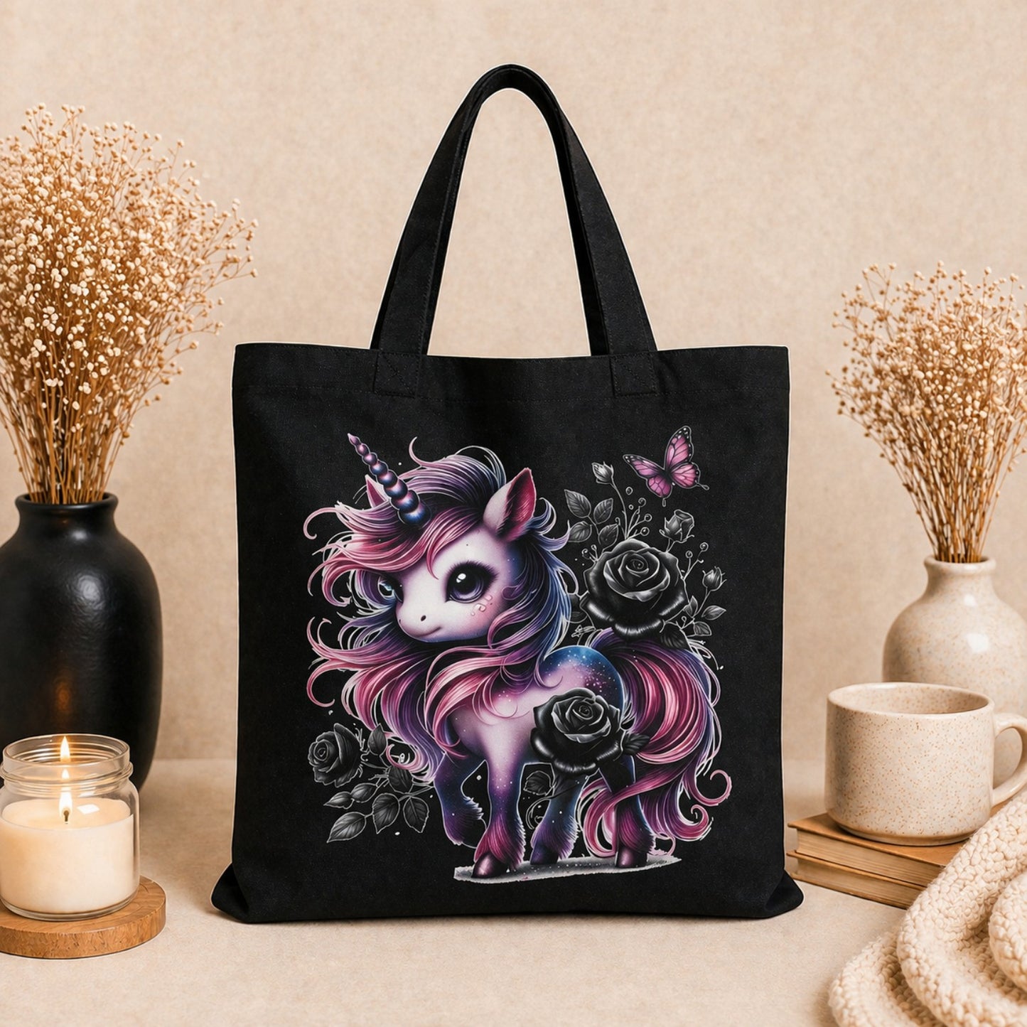 Unicorn Tote Bag – Magical Design