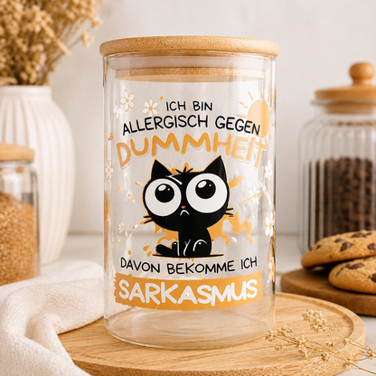 Vorratsglas Katze