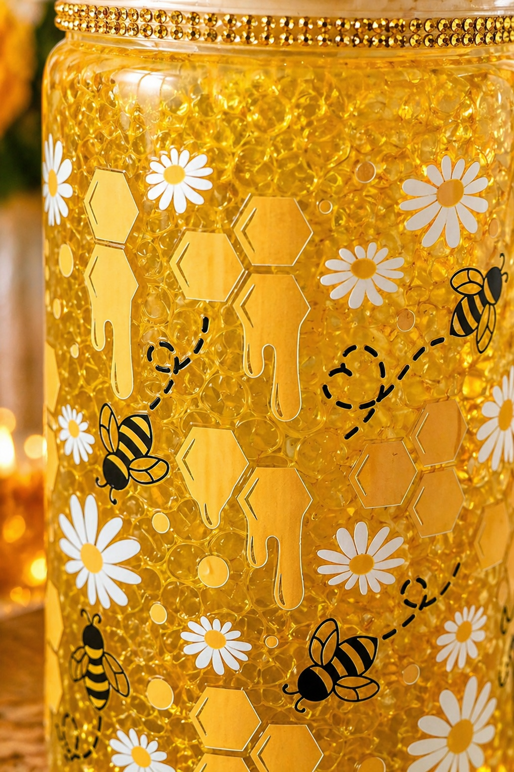 Honig Becher "Golden Bloom"