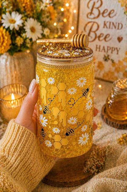 Honig Becher "Golden Bloom"