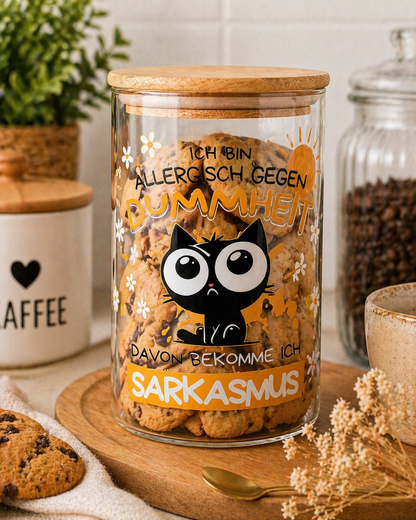Vorratsglas Katze